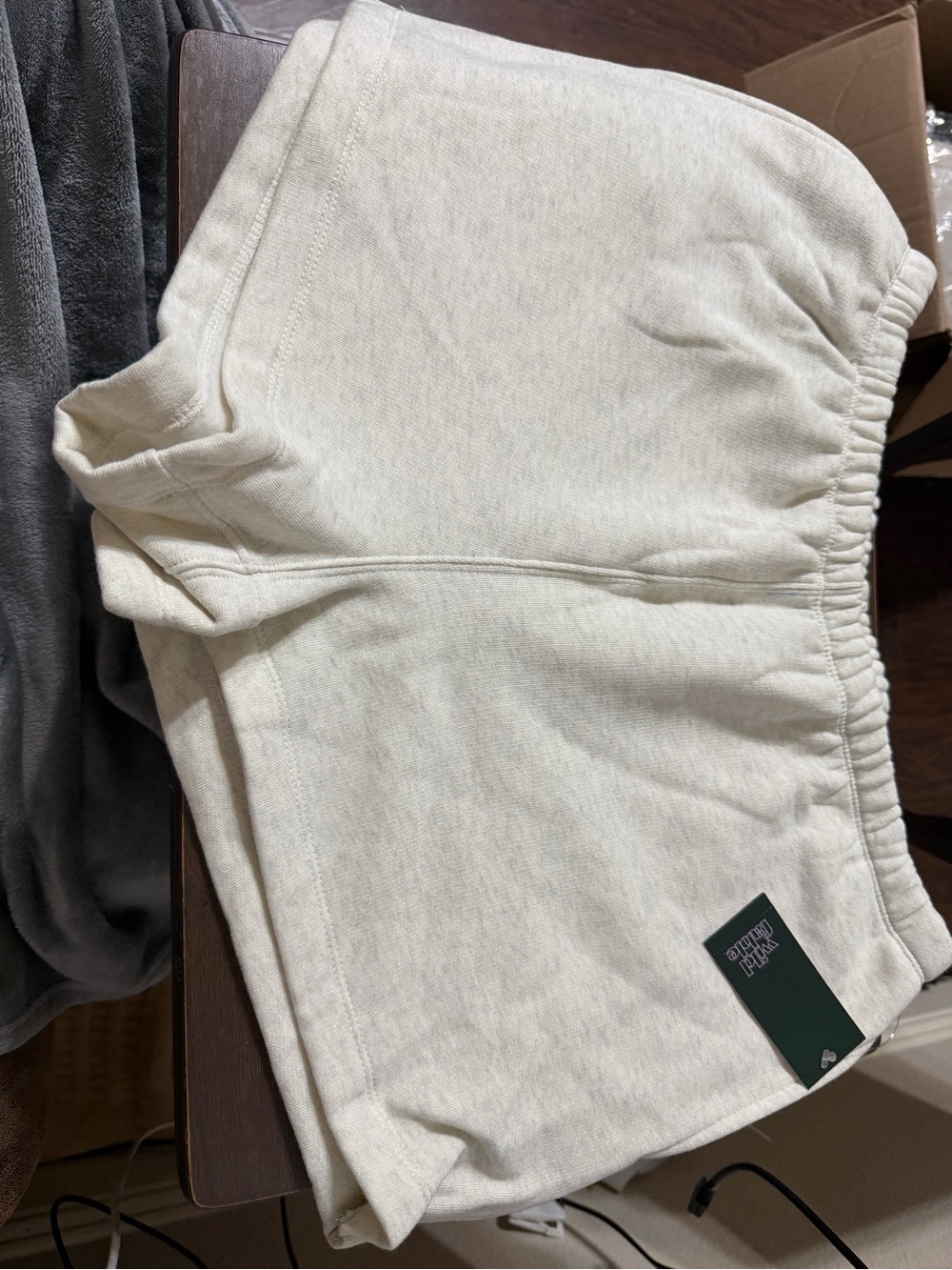 Women’s Heather grey Cozy Fleece Shorts - Brand: wild fable NWT